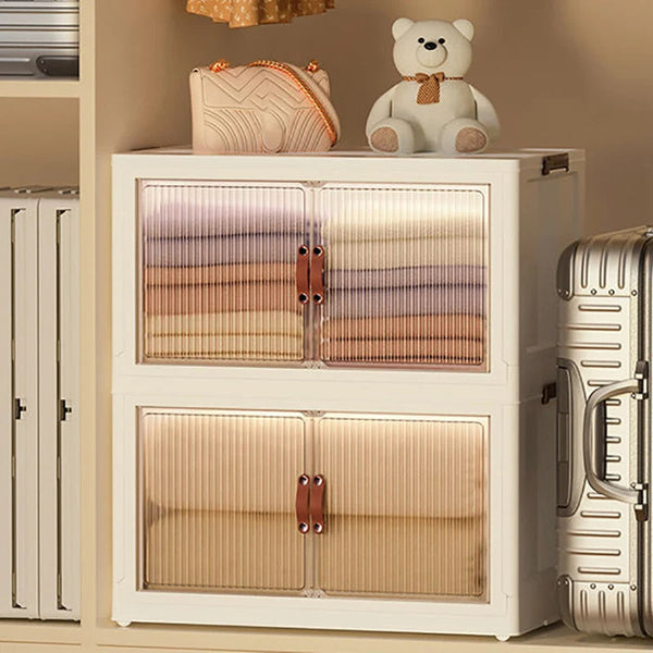 Multi-Purpose Stackable Cube Storage Cabinet