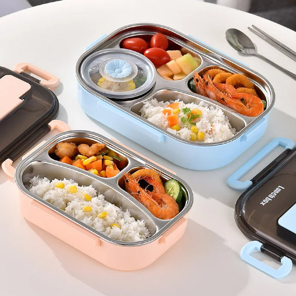 Stainless Steel Thermal Insulated Bento Lunch Box