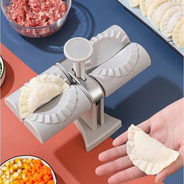 Duo-Press Dumpling Maker Machine