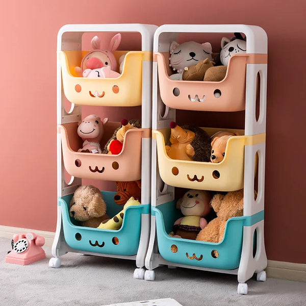 himsy Wheels Children's Toy Storage Rack