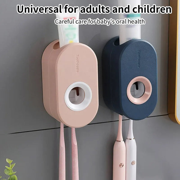 Hands-Free Toothpaste Dispenser Set