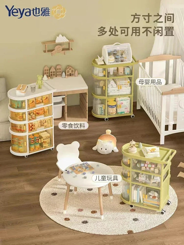 Baby Essentials Storage Cart