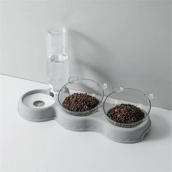 PurrfectPaws 3-in-1 Pet Feeder