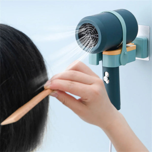 Rotating Hair Dryer Holder & Organizer