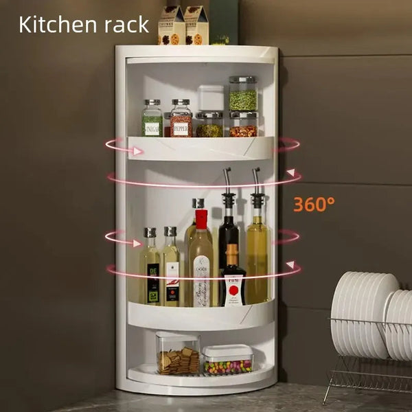 Rotating Spice Storage Rack