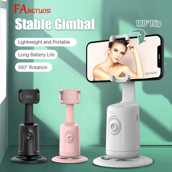 FANGTUOSI  SmartFollow Gimbal Stabilizer Monopod