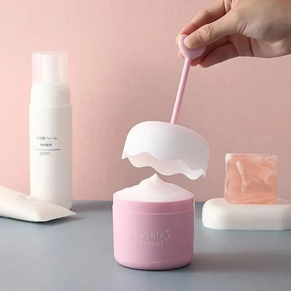 Portable Face Wash Foam Dispenser