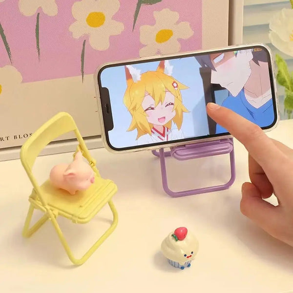 Cartoon Chair Phone Stand