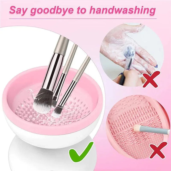 GlamClean™ Makeup Brush Cleaner & Quick Dry Box Set