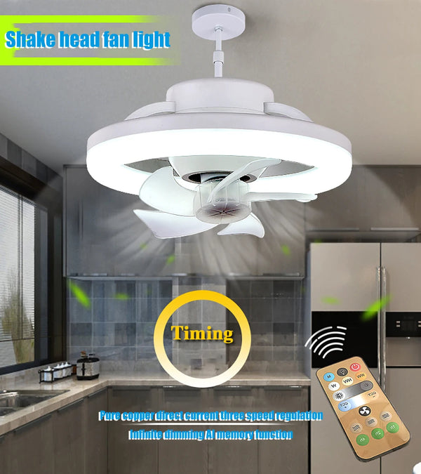 Smart Ceiling Fan Light Combo