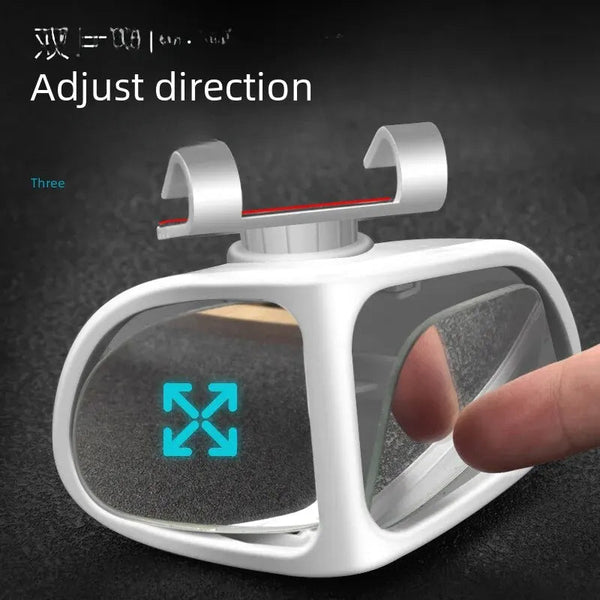 360° Double Vision Car Rearview Mirror