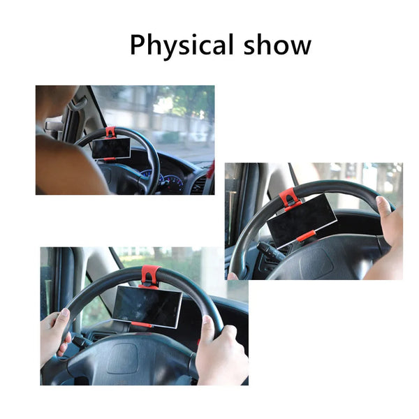 Car Steering Wheel Mobile Phone Holder