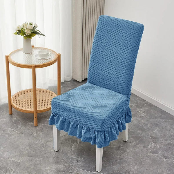 Jacquard Spandex Dining Chair Cover