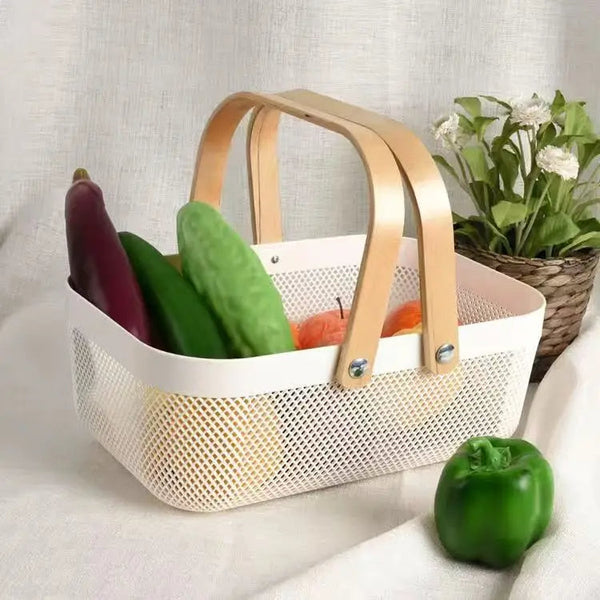 EcoCraft™ Wood Carry Basket