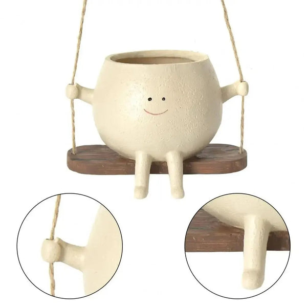 Swing Face Flowerpot