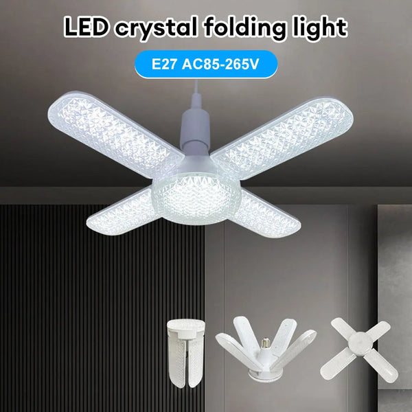 Foldable LED Fan Blade Lamp