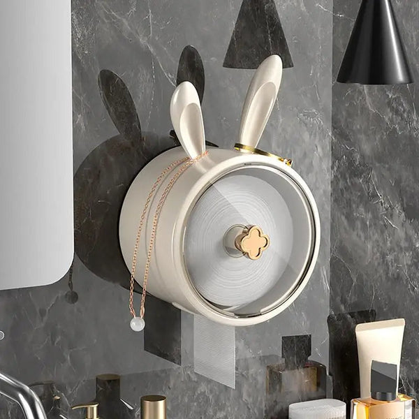 Rabbit Haven Tissue Box Holder