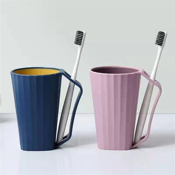 AquaGleam™ Refresh Pro Toothbrush & Mouthwash Cup