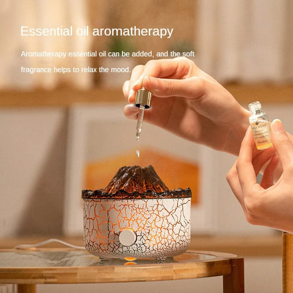 Volcanic Flame Aroma Diffuser & Humidifier