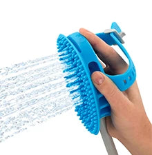 Eco-Friendly Dog Shower Sprayer & Scrubber